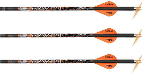 Ravin Crossbow Arrows Carbon 400 Grain .001 Premium Lighted-3 Pack