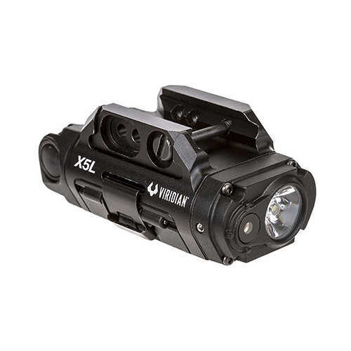Viridian Weapon Technologies X5L Gen 3 Universal Mount Green Laser With Tactical Light (500 Lumens) and HD Camera Featur