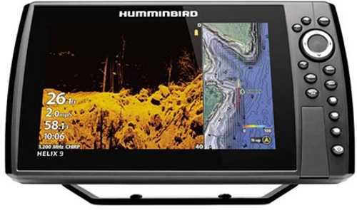 Humminbird HELIX; 9 CHIRP MEGA DI Fishfinder/GPS Combo G3N w/Transom Mount Transducer