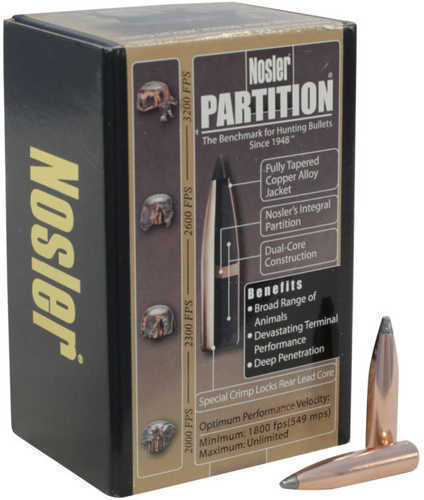 Nosler 6.5MM 140 Grains SP Part .264" 50/Box Bullets