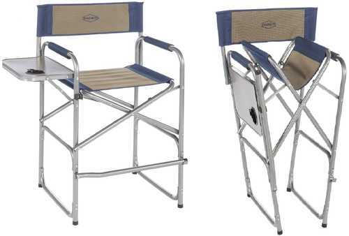 Kamp-Rite High Back Directors Chair with Side Table