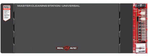 Real Avid Master Cleaning Station Universal Kit Cleans Handguns Rifles Shotguns Deluxe Gun Mat With Set Of