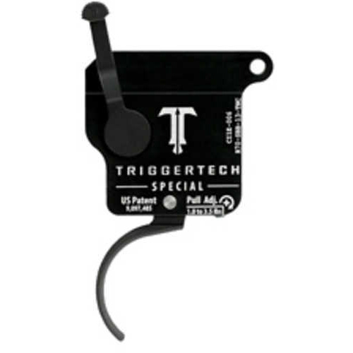 TriggerTech 1.0-3.5LB Pull Weight Fits Remington 700 Special Curved Clean Right Hand Adjustable Black