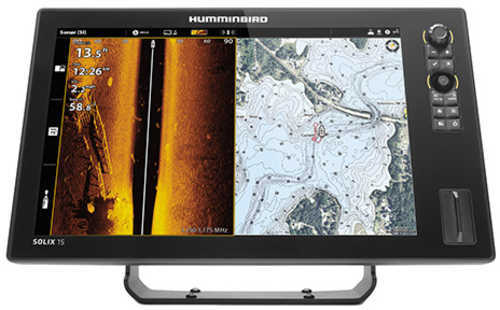 Humminbird SOLIX™ 12 CHIRP MEGA SI Fishfinder/GPS Combo G2 w/Transom Mount Transducer