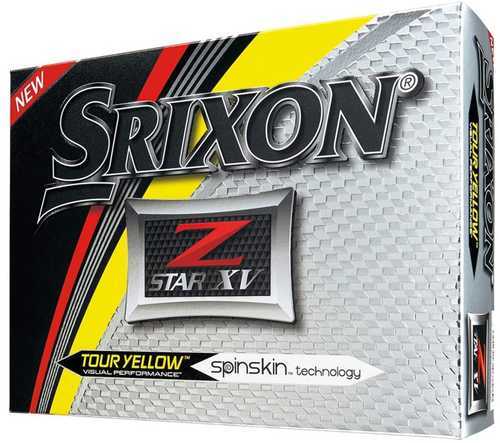 Srixon 2019 Z-Star XV Golf Ball-Yellow-Dozen