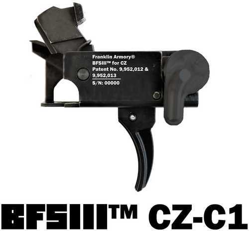Franklin Armory Bfsiii Cz-c1 Trigger Scorp Curved Binary 06-50000-black
