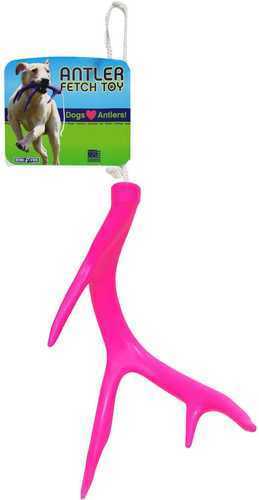 Bone-A-Fide Antler Fetch Toy Pink Model: BAF ATP