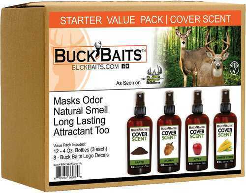 Buck Baits Cover Scent Starter Kit Earth/ Acorn/-img-0