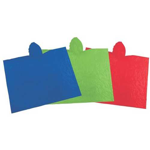 Coleman Emergency Poncho Assorted Colors 1