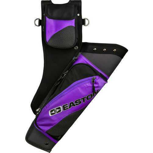 Easton Deluxe Takedown Hip Quiver with Belt Purple RH Model: 428257