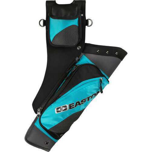 Easton Deluxe Takedown Hip Quiver with Belt Teal RH Model: 628261