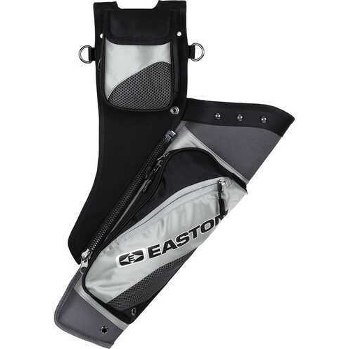 Easton Deluxe Takedown Hip Quiver with Belt Gray LH Model: 128254