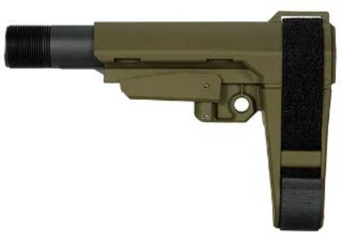 Sb Tactical Sba3 Pistol Stabilizing Brace AR Platforms OD Green Elasto-Polymer