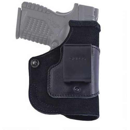 Galco Stow-N-Go Springfield XD-S 3.3" with Viridian Reactor IWB Holster Right Hand Leather Black