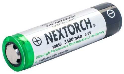 Nextorch Rechargeable Battery 3400 Mah Model: 18650