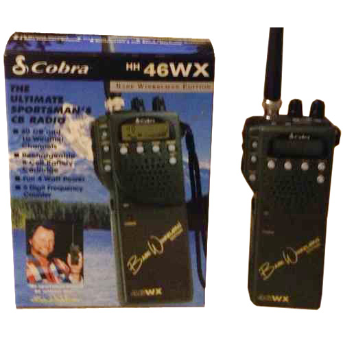 Cobra HH46WX Cb 40Ch "Babe" The Ultimate Sportsman CB Radio Winkelman Edition Handheld