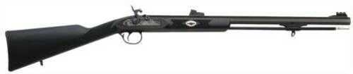 Traditions R3300850 Deerhunter 50 Cal Percussion 24" Blued Barrel Black Synthetic Stock
