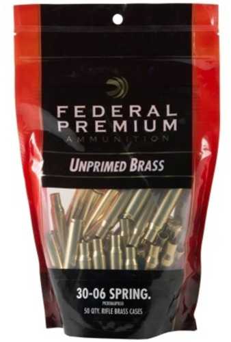 Federal New Unprimed Rifle Brass 30-06 Springfield 50 Pcs
