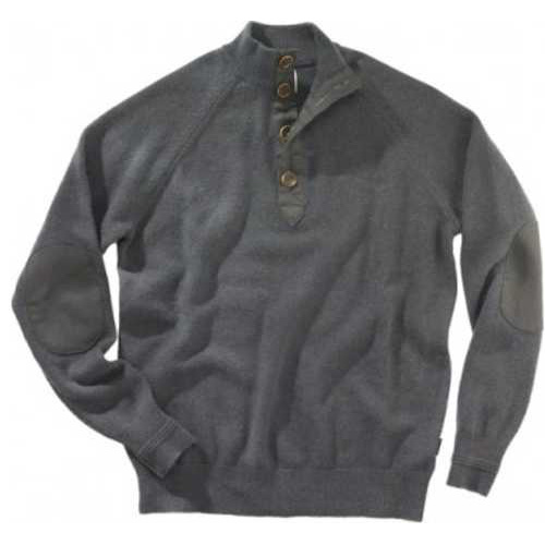 Beretta MENS Classic Buttons Sweater Small Deep Forest