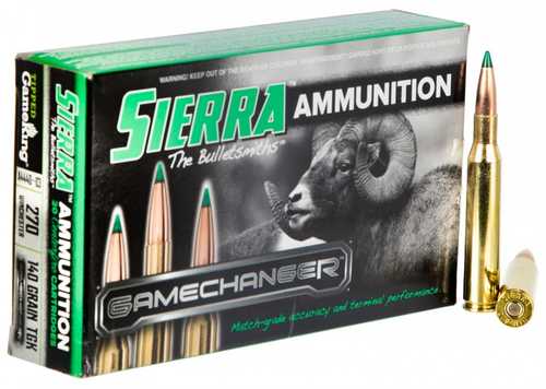 270 Win 140 Grain Polymer Tip 20 Rounds Sierra Ammunition 270 Winchester