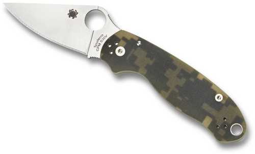 Spyderco Para 3 Folding Knife CPMS110V Dark Blue G-10 C223GPDBL