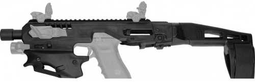 Command Arms MCK MCK Standard Conversion Kit for Glock 17/19/19X/22/23/31/32/45 Gen3-5 Black Polymer Stock