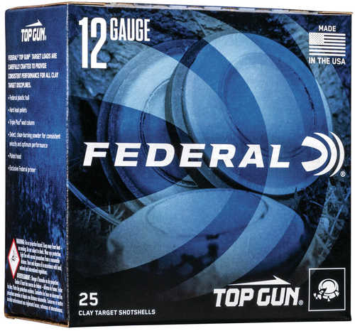 12 Gauge 2-3/4" Lead #9  1-1/8 oz 25 Rounds Federal Shotgun Ammunition