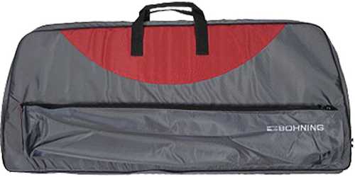 Bohning Adult Bow Case Gray and Red Model: 701037GYRD