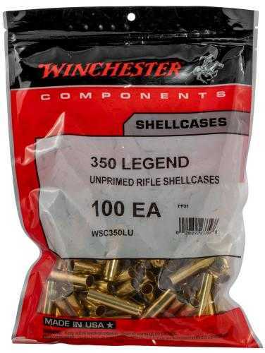 Winchester Ammo WSC350LU Unprimed Cases Rifle 350 Legend Brass 100