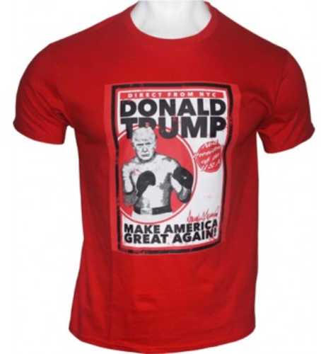 Gi Men's T-shirt Trump Direct From Nyc Medium Red