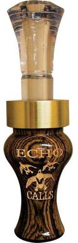 Echo Calls, Inc 90016 Diamondwood/Wood Poly Ducks Double Reed Bocote Timber/Polycarbonate