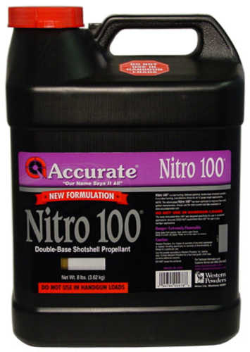 Accurate Powder Nitro 100 Smokless 8 Lb