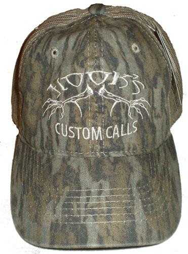 Hook's  Custom Calls Mossy Oak Bottomland EMBR Mesh Back Hat