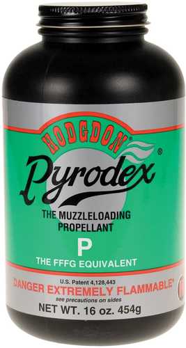 Hodgdon Pyrodex P Pistol 1Lb Container Intended To Be a Direct Replacement For FFFg Black Powder