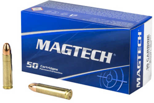 Magtech 30 Carbine 110 Grain Full Metal Case Ammo 50 Round Box Md: 30A