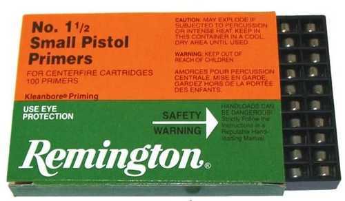 Remington Standard Small Pistol Primers 1-1/2 Per 1000