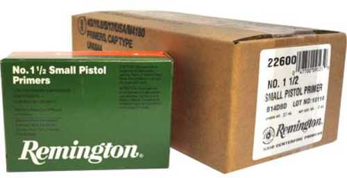 Remington Standard Small Pistol Primers #1-1/2 Per 5,000 Case