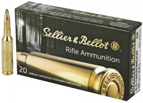 6.5 Creedmoor 131 Grain Jacketed Soft Point 20 Rounds Sellior & Bellot Ammunition