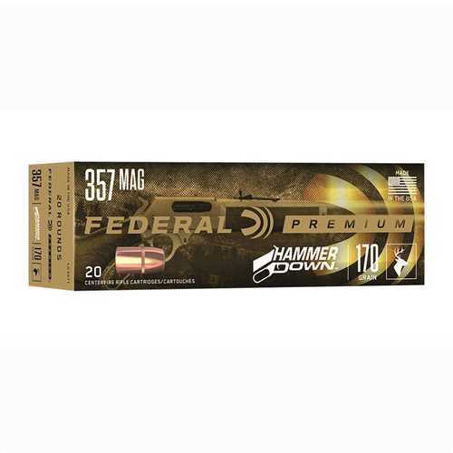 357 Mag 170 Grain Jacketed Hollow Point 20 Rounds Federal Ammunition 357 Magnum