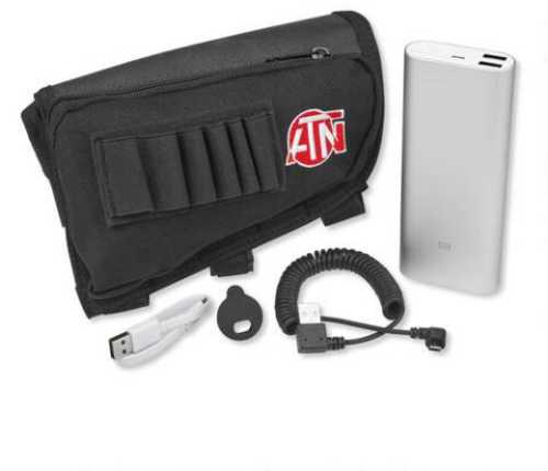 Atn Battery Pack  20000 Mah Usb Cable Cap & Butt Stock Case  Model: ACMUBAT160