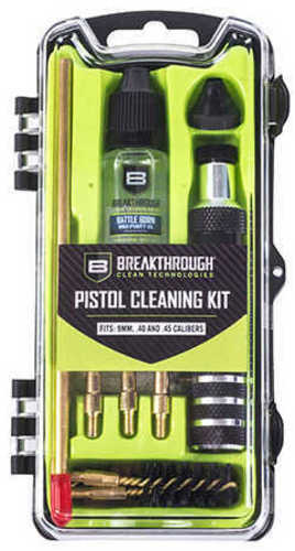 Breakthrough Clean Vision Series Cleaning Kit .38/.40/.45 Calibers Md: BT-CCC-P