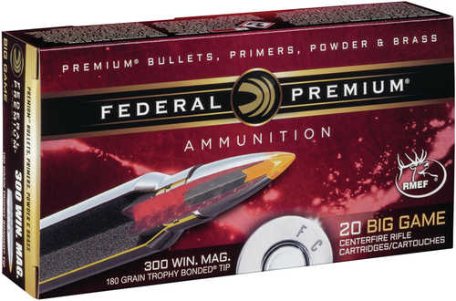 300 Win Mag 180 Grain Ballistic Tip 20 Rounds Federal Ammunition 300 Winchester Magnum