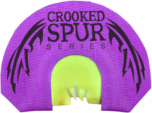 Foxpro CSMOUTHVFANG Crooked Spur V-Fang Purple Turkey Three Reed Diaphragm Call
