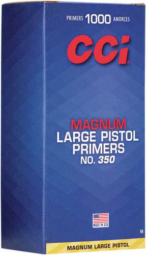CCI #350 Primers Large Pistol Magnum 1000 Count