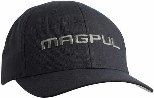 Magpul Mag1103-001 Wordmark Stretch Hat S/M Black