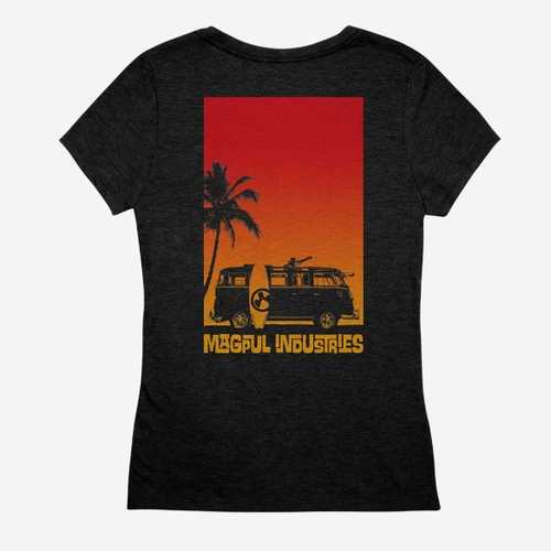 Magpul Mag1185-001-M Sun's Out Women's Black Medium Short Sleeve T-Shirt