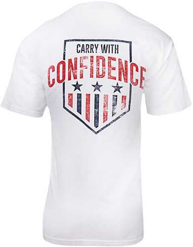 Glock Carry With Confidence Red/White/Blue Xl Short Sleeve Shirt