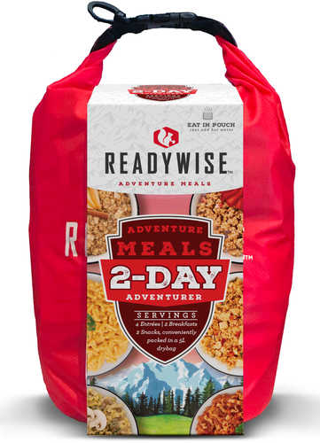 Wise Foods Outdoor Kit 2 Day Adventure Pack With Dry Bag 4 Entrees