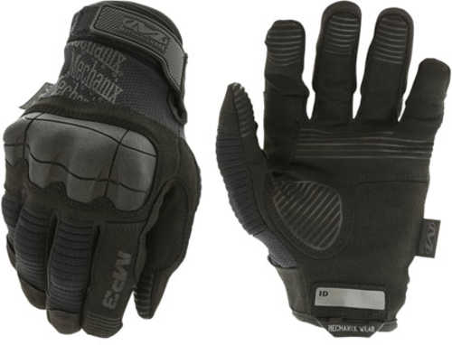 Mechanix Wear M-Pact 3 Covert Small Black Synthetic Leather Gloves