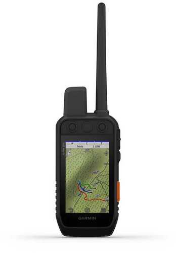 Garmin Alpha 200i Handheld Black Rechargeable Li-ion Bluetooth/ANT+ Dog Training Syste,
